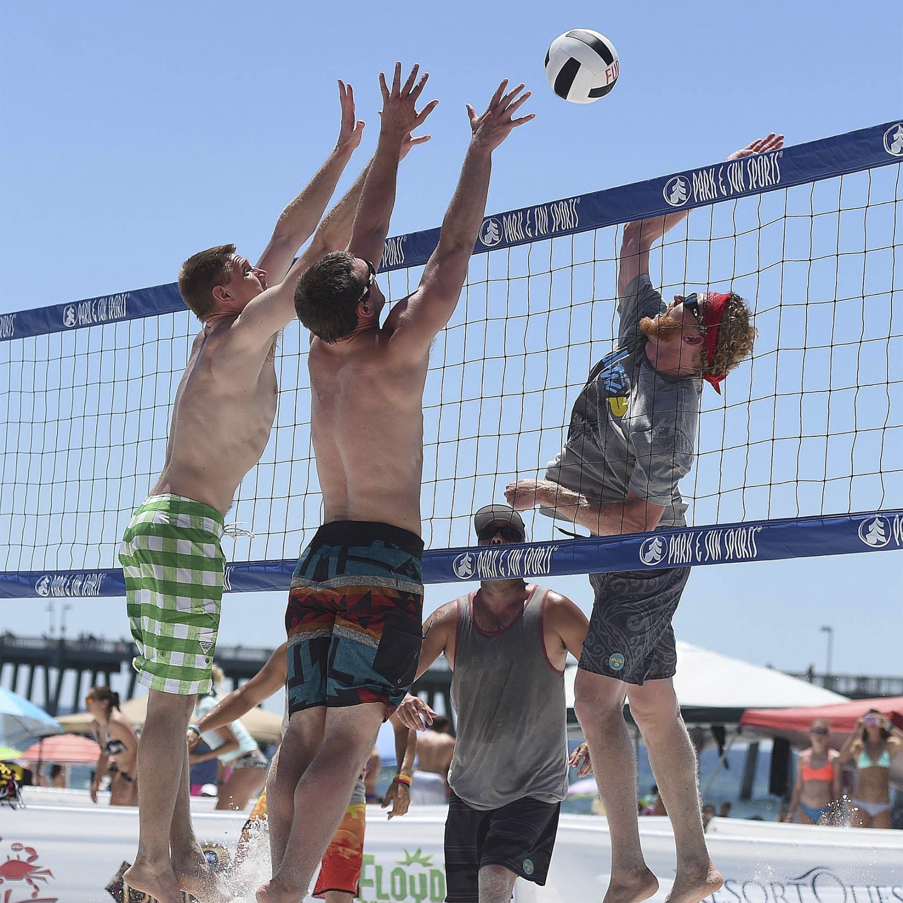 Park & Sun Sports 4000-T Semi-Permanent/Permanent Volleyball Set