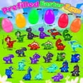 thumbnail image 2 of Huevos de Pascua precargados, paquete de 24, con juguetes de dinosaurio, 2 of 6