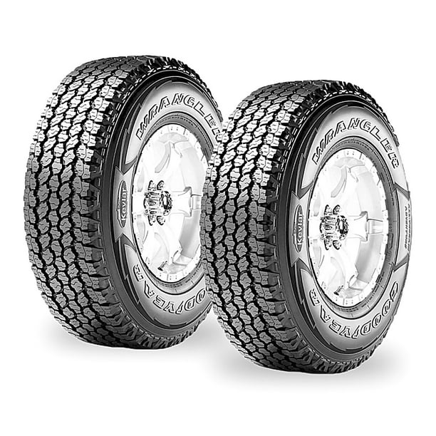 2) Llantas 245/65R17 Goodyear Wrangler All-Terrain Adventure with Kevlar 107T GOODYEAR .
