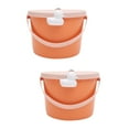 thumbnail image 3 of 2 PCS Cartoon Storage Box Building Blocks Bucket Child Baby, 3 of 8