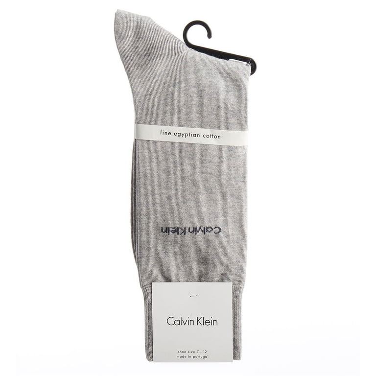 calvin klein men's egyptian cotton dress socks Calvin Klein Men's Fine Egyptian Cotton Dress Socks, Limestone, One Size