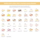 thumbnail image 5 of Set de rotuladores de alcohol Ohuhu Honolulu Skin Tone, 36 colores, 5 of 9