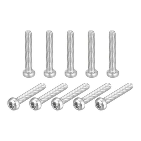

M3x18mm Torx Security Machine Screws 20 Pack 316 Stainless Steel Pan Head Tamper Proof Screw Fasteners Bolts