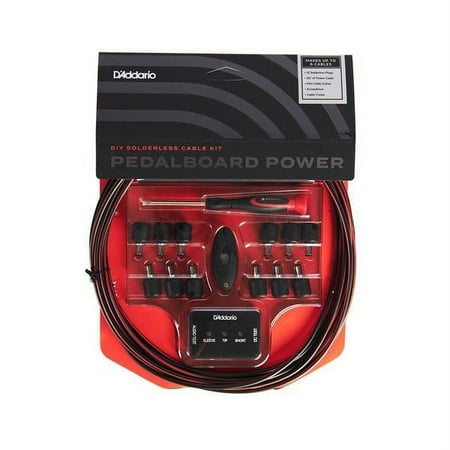 D'Addario DIY Solderless Pedalboard Power Cable Kit