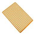 thumbnail image 1 of Cubierta decorativa de goma para ventana de coche RC, ideal para kits de vehículos RC de 1/8" naranja, 1 of 5