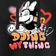 thumbnail image 3 of Disney - Minnie Mouse - Doing My Thing - Juniors Cropped Pullover Hoodie, 3 of 5