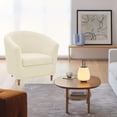 thumbnail image 2 of BH-JJSMGS Stretch Club Chair Slipcover, 2 Piece Barrel Chair Cover Soft Checkered Armchair Covers Removable Furniture Protector Washable for Living Room Banquet-2 Piece, 2 of 7