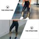 thumbnail image 4 of 1pc Comfortable Yoga Pants Sports Pants High Waist Fitness Pants for Woman, 4 of 4