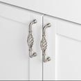 thumbnail image 3 of GlideRite  5-inch CC Satin Nickel Fluted Birdcage Cabinet Pulls (Pack of 10 or 25) 25- Pack, 3 of 3