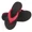 01 Red, variant on Women's Flip Flops 1 Pair, Summer Sandals for Women 5-11 Colorful Beach Slippers Vacation Shoes Indoor Outdoor