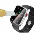thumbnail image 1 of For Apple Watch SE (2020) (44mm) Case, Clear TPU Protective Cover Armor + Tempered Glass Screen Protector, 1 of 9
