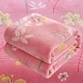 thumbnail image 6 of Kumdkd Milk Velvet Flannel Blanket 120x200cm (47x79in), Ultra Soft & Lightweight Winter Throw Blanket for Bed, Sofa, Travel - Breathable Fuzzy Plush Blanket for Adults & Kids, Multi-Color, 6 of 6