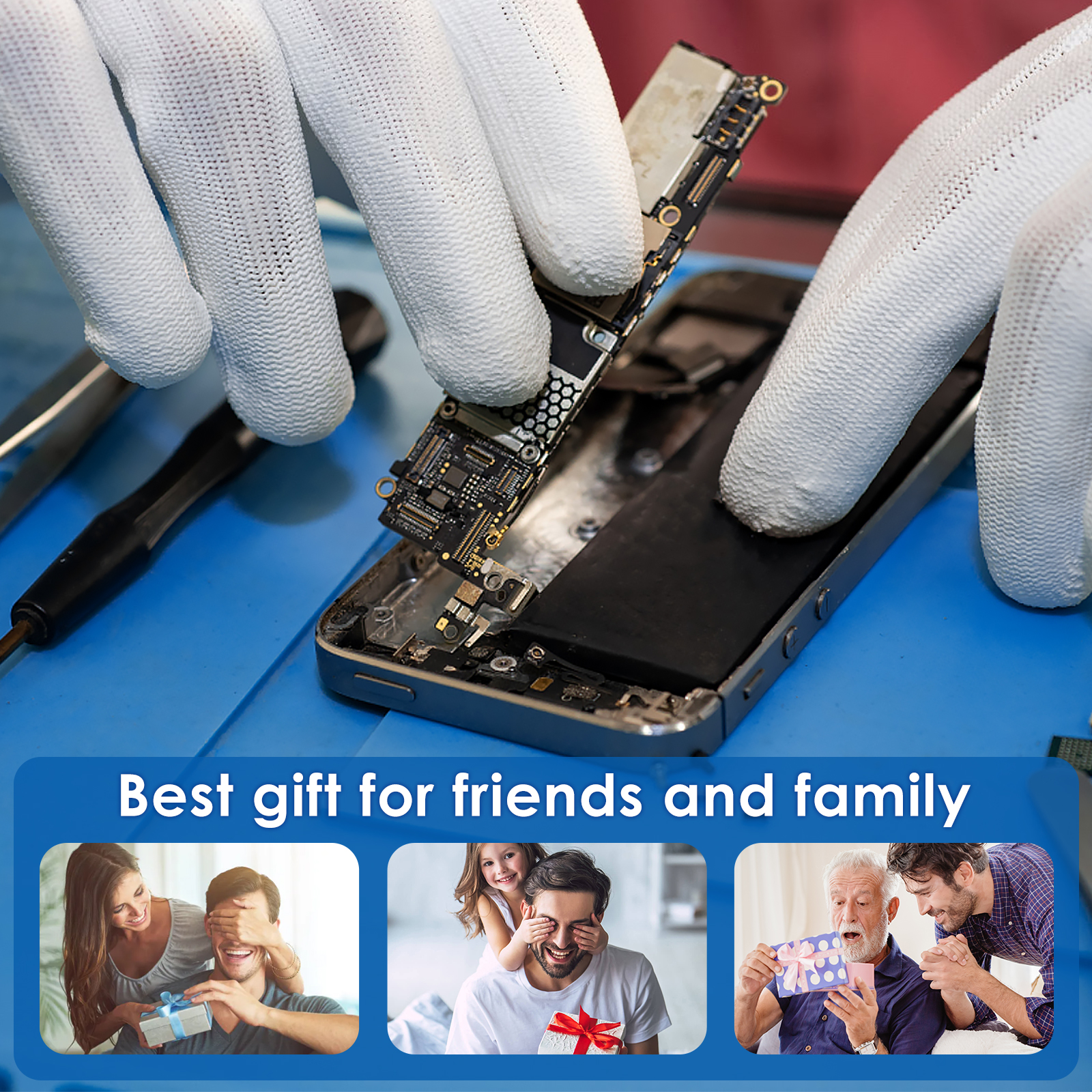 Large MMOBIEL Silicone Soldering & Repair Mat (45x30cm) – Heat Resistant Up To 500°C