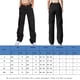 thumbnail image 2 of Pantalones Pantalones casuales holgados para mujer, pantalones holgados de algodón de cintura alta, traje diario con botones Ygjytge Negro T L para Mujer, 2 of 7