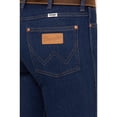thumbnail image 4 of Wrangler Women's Dark Westward Mid Rise Bootcut Denim Stretch Jeans - 112352449 29W x 34L, 4 of 4