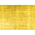 thumbnail image 1 of Ahgly Company Machine Washable Indoor Rectangle Persian Yellow Traditional Area Rugs, 6' x 9', 1 of 4