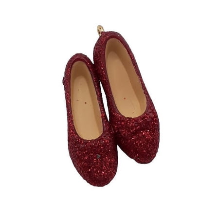 1998 Miniature Dorothy's Ruby Slippers (Wizard of Oz) Hallmark Keepsake Christmas Tree Ornament - QXM4599