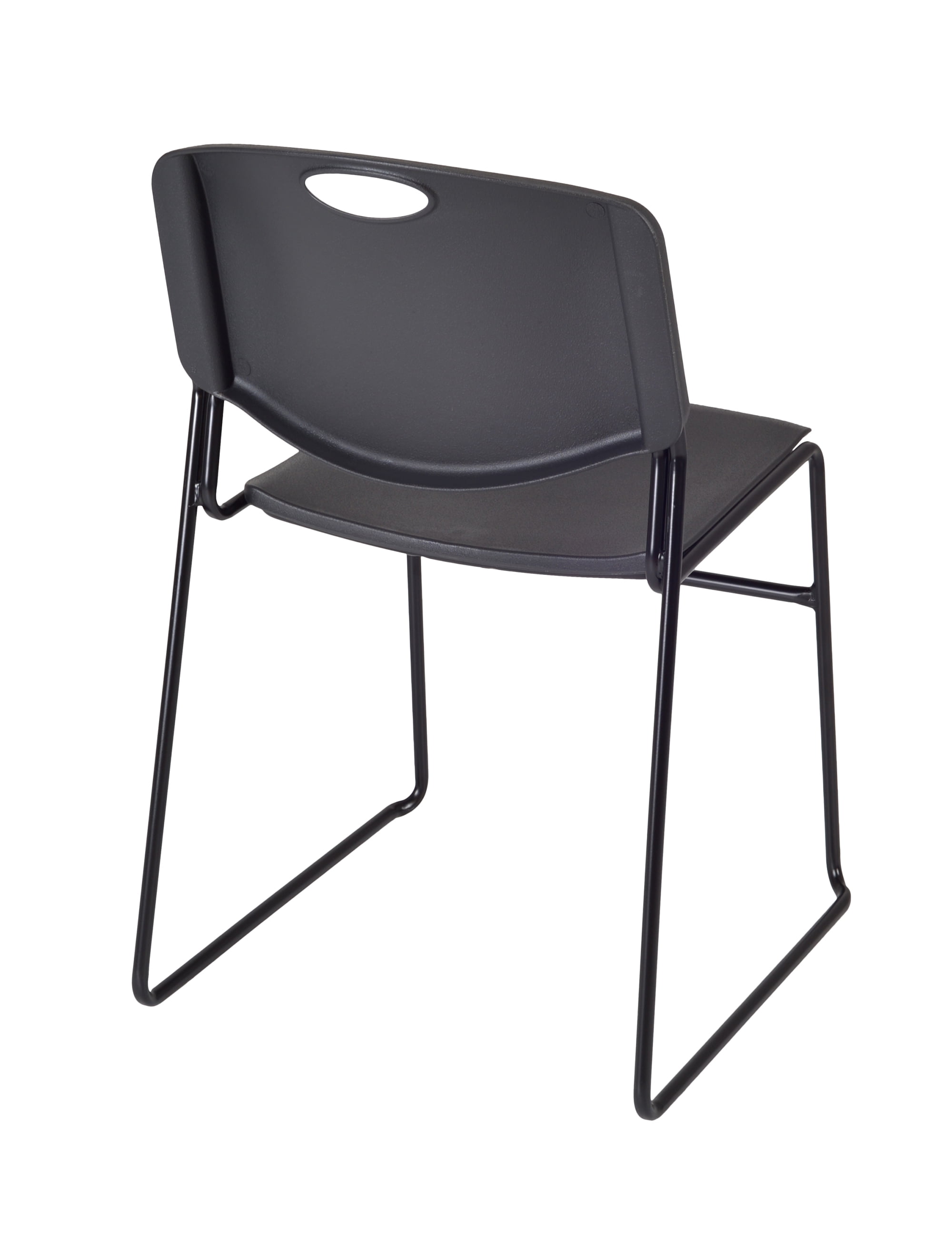Regency 36-inch Round Shape Laminate Table with 4 Chairs Black (TB36RNDPL44BK)