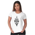 thumbnail image 3 of Wolf Pack Triangle Symbol Spirit Animal Men's Graphic T Shirt Tees Brisco Brands X, 3 of 4
