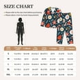 thumbnail image 6 of Bingfone Womens Pajama Sets Holiday Christmas Cookies Print,Long Sleeve Loungewear Pajamas Set-Medium, 6 of 9