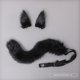 thumbnail image 1 of Halloween bola ajustable cosplay piel sintética piel cola y orejas de zorro, 1 of 4