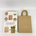 thumbnail image 4 of Talyr Aethr Paper party bags,Gift Bags with Handles,8 x 4.25 x 10.5 Inches,Brown Paper Bags with Handles bulk, Shopping Bags, Party Bags, Retail Bags, Merchandise Bags, Favor Bags, 4 of 10