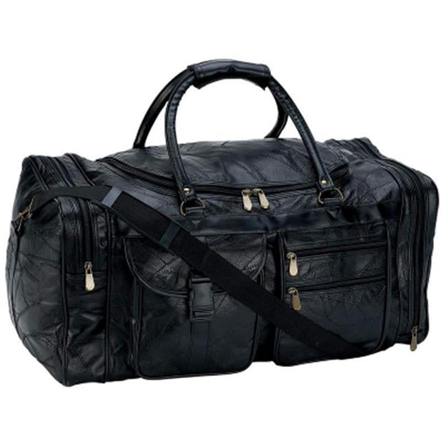25"New Large Vintage Men Real Leather Tote Luggage Bag Travel Bag Duffle Gym Bag 