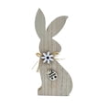 thumbnail image 1 of zhangmingg Easter Home Wooden Bunny Layered Tray Farmhouse Style Desktop Ornament, 1 of 6