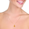 thumbnail image 3 of Galaxy Gold 14k 18" Yellow Gold Necklace with Genuine 5 Carat Citrine Pendant, 3 of 3