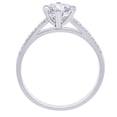 thumbnail image 3 of KATARINA 14K White Gold 2/3 cttw Diamond Solitaire Engagement Ring (G-H, SI2-I1), 3 of 5