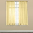 thumbnail image 2 of Elegance Sheer Window Curtain Panel, Allows Light to Enter While Maintaining Privacy - Decorative Accent for Any Room in Home, 2 of 3