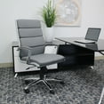 thumbnail image 5 of Boss Office Products CaressoftPlus Executive Chair in Gray, 5 of 12