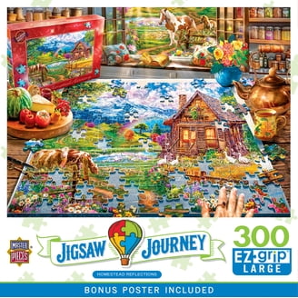 MasterPieces Memory Lane Farm's Alive 300 Piece EZ Grip Puzzle for