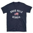 thumbnail image 1 of Druid Hills Georgia Patriot Men's Cotton T-Shirt, 1 of 1