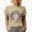 Tan, variant on Distressed Baseball State of Mind Quote - Retro Bats & Ball Art Merch Gift, Tan T-Shirt, Small