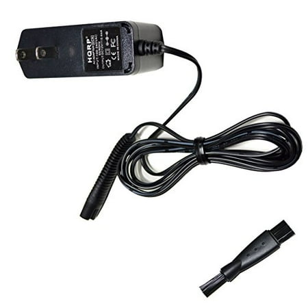 Series Power Adapters - HQRP AC Adapter Power Cord Charger for Braun Series 3 Model 340s-4 Type 5414 Shaver plus Cleaning Brush