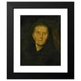 thumbnail image 2 of Diederik Franciscus Jamin 12x14 Black Modern Framed Museum Art Print Titled - The Mourning Widow (C. 1860 - C. 1865), 2 of 5