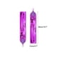 thumbnail image 2 of Guantes sin dedos metálicos brillantes Inspire Chic para mujeres con bucle para los dedos, calentadores de brazos para fiesta disco, talla única, púrpura, 2 of 6