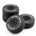 thumbnail image 3 of 4pcs 112mm 1/10 Short Course Truck Tire Tyres Wheel With 12mm Hex For Traxxas Slash Arrma Senton Vk, 3 of 5