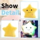thumbnail image 1 of Smiled Pentagram Toys Sleep Aid Lindo cojín de felpa para niños y niñas (amarillo), 1 of 7