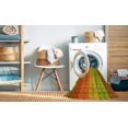 thumbnail image 2 of Ahgly Company Machine Washable Indoor Rectangle Transitional Lava Red Area Rugs, 5' x 7', 2 of 7