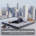 thumbnail image 3 of Abbraccia Colchón inflable grueso automático, cama de aire portátil para hogar, oficina y exteriores, 3 of 6