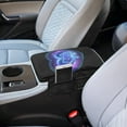 thumbnail image 3 of Renewold Dolphin Galaxy Love Car Center Console Cover Universal Armrest Box Protector Scratch Resistant Wear-Resistant Arm Rest Cover Pad with Pockets Storage Bag Vehicle Accessories, 3 of 9