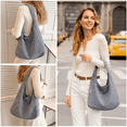 thumbnail image 2 of Entchin Women Hobo Bag Senior Corduroy Handbag Shoulder Purse for Teen, Adult Tote Bag, 2 of 7