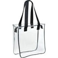 thumbnail image 2 of Clear 12 x 12 x 6 - NFL Stadium Approved Tote Bag with 35" Black Handles - NEW, 2 of 4