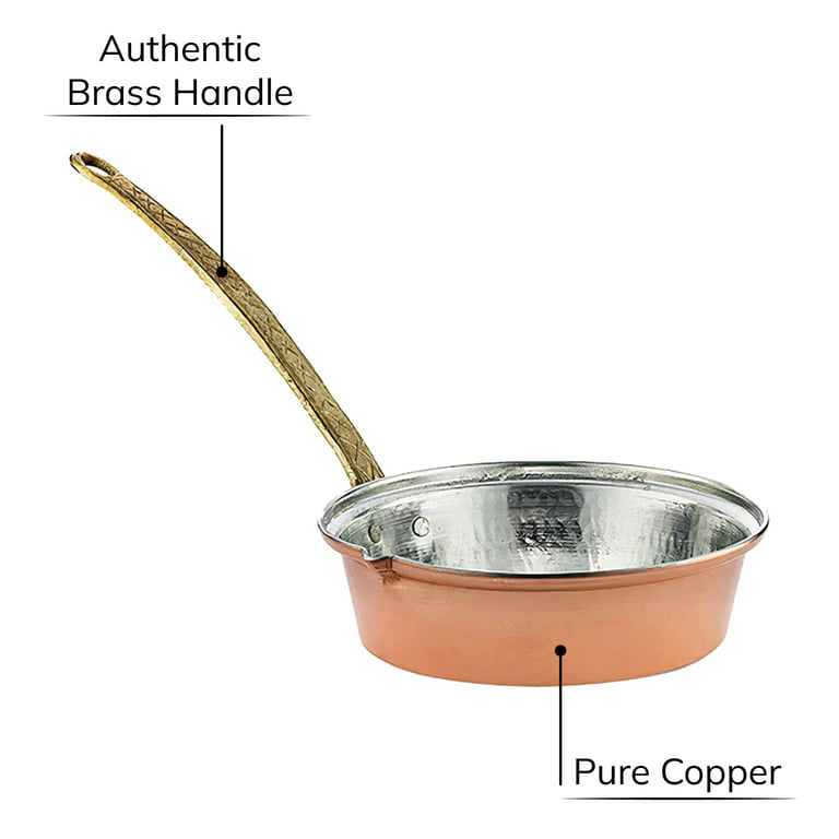 Saucepan Milk Pan Pot Copper Cookware Pots Pans French Vintage
