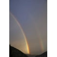 thumbnail image 2 of Flaherty, Dennis 17x24 White Modern Wood Framed Museum Art Print Titled - CO, Lake City A double rainbow over mountains, 2 of 4