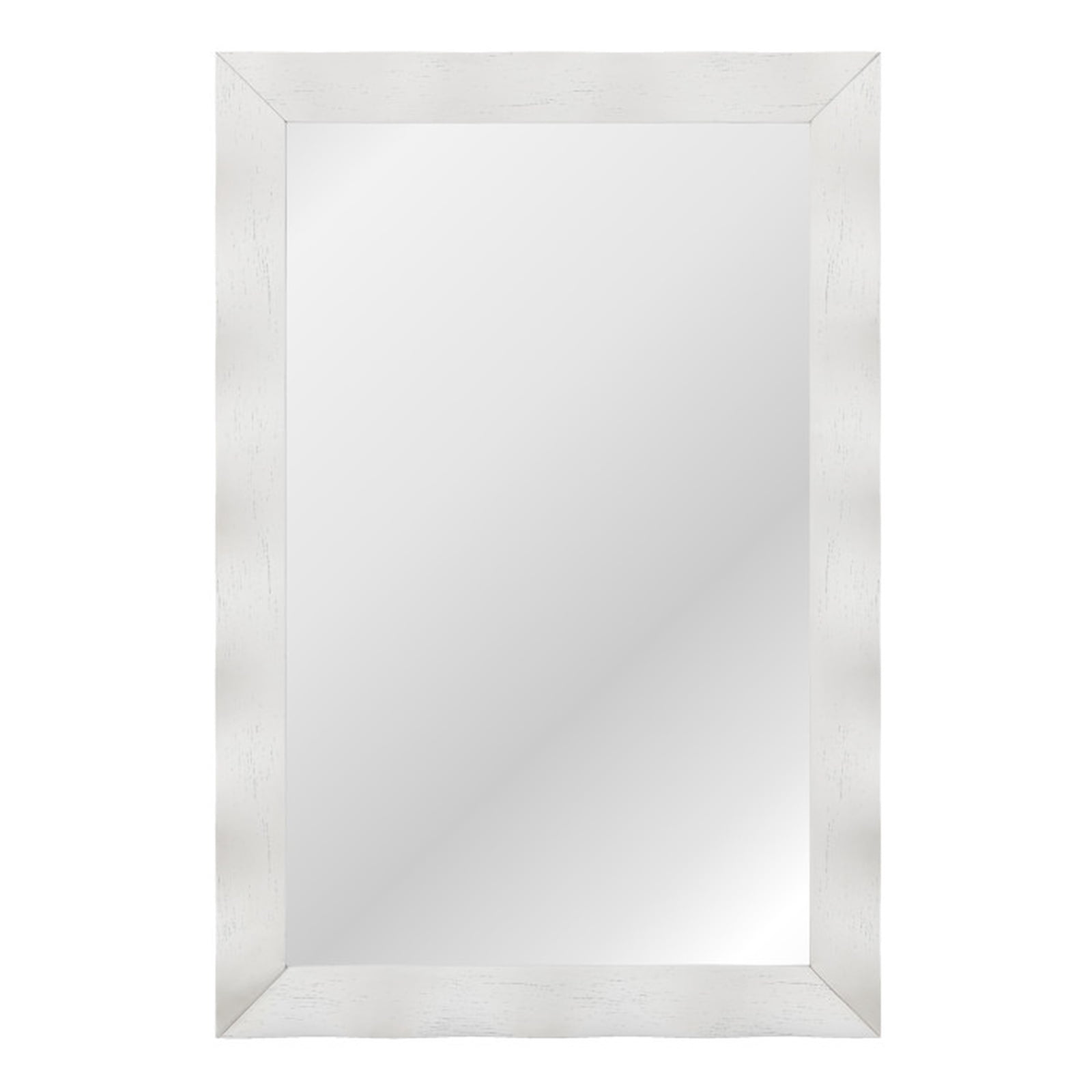 Vebreda Bathroom Wall Mirror, 41.5 x 28 inches Farmhouse Wall Mirror with Solid Wood Frame, Stylish and Rustic Decoration, High Quality Material