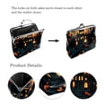 thumbnail image 3 of Castle Elegant Microfiber Coin Purse Wallet with Zinc Alloy Jaws, 4.3x4.7 inches, 11x12 cm Size, Stylish Organizer for Cards, Cash, and Coins, 3 of 7