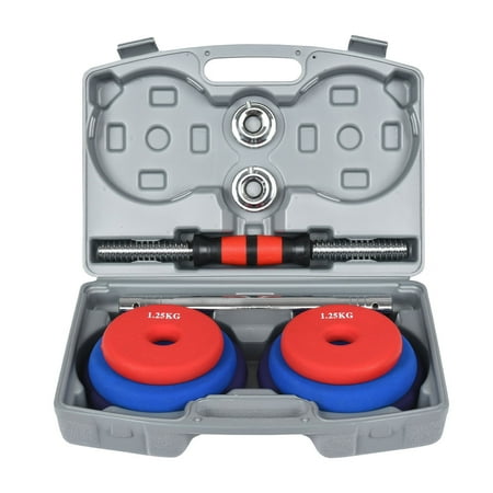 

Yaman Adjustable Dumbbells 30KG/66LBS With Connector Options Convertible To Barbell for Home Men and Women One Hand Chainsaw Sports Outdoors Black